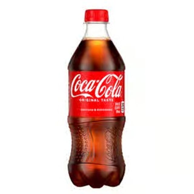 Coke Glass Bottle.