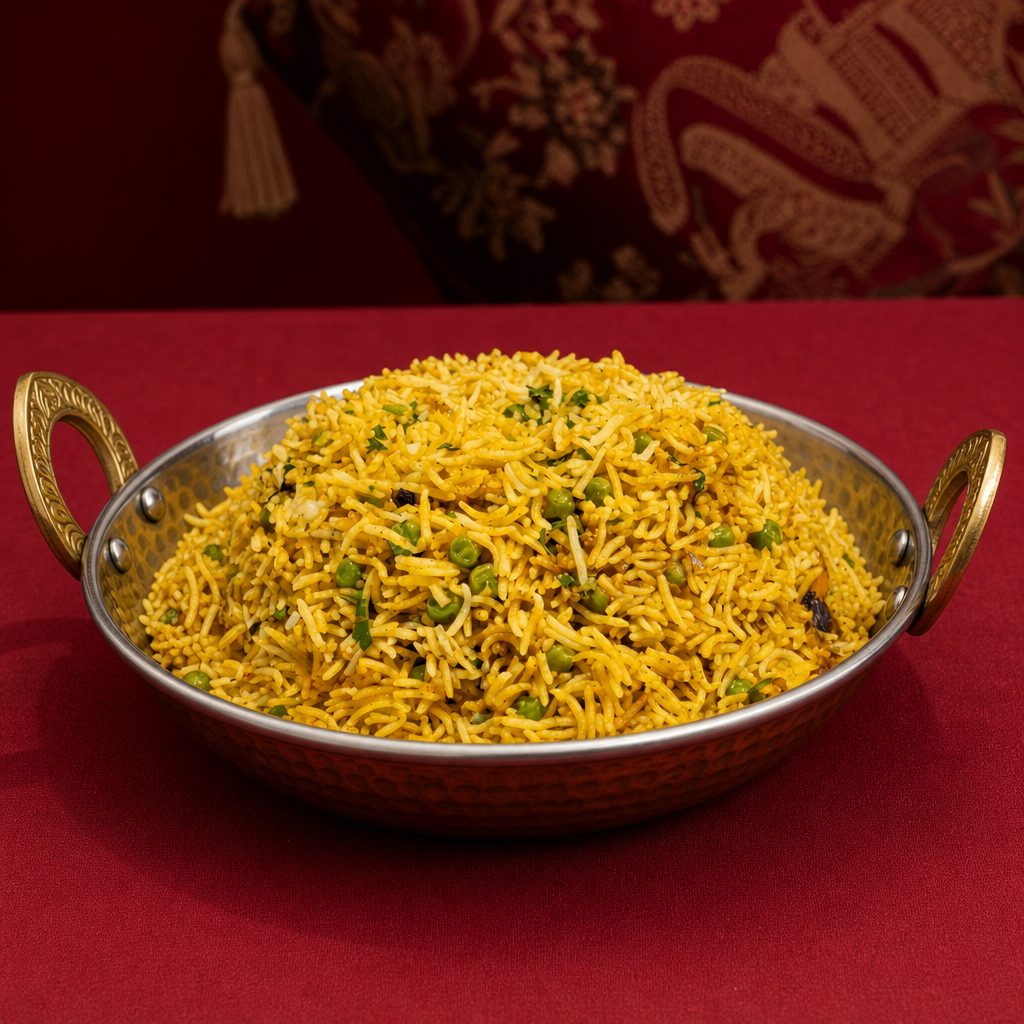 Paneer Biryani.