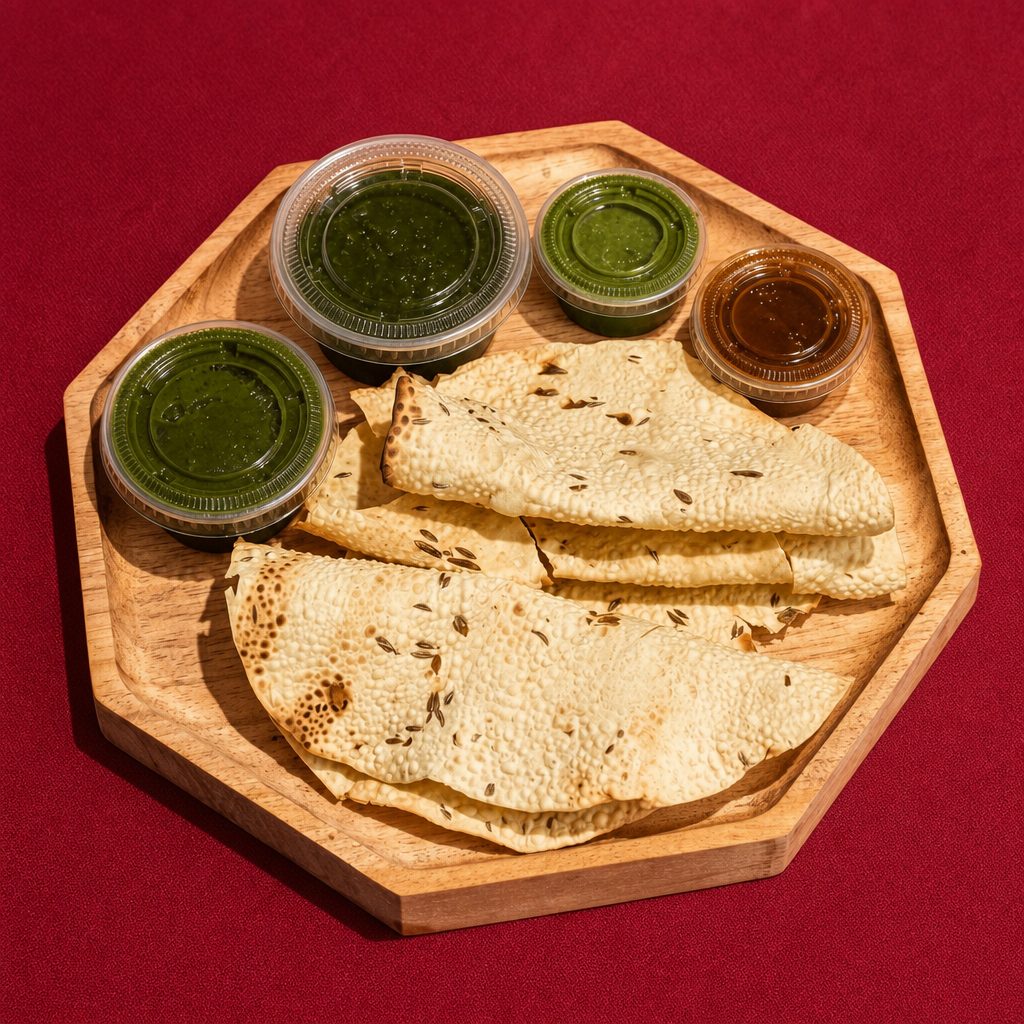 Pappadam.