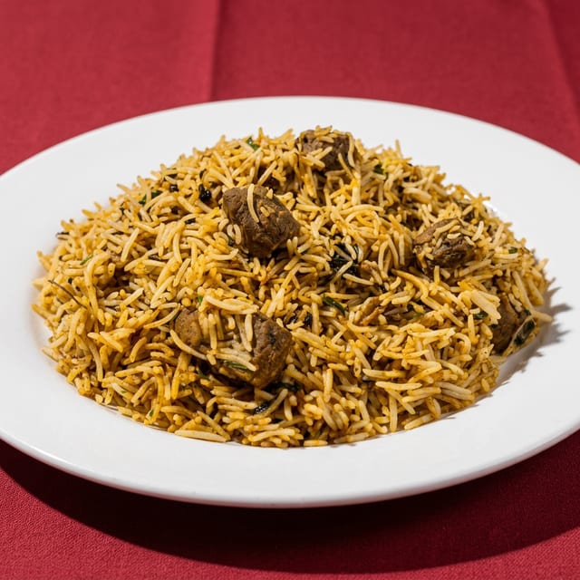 Lamb Biryani.