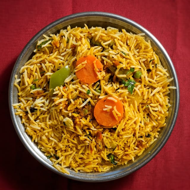 Sabzi Biryani.
